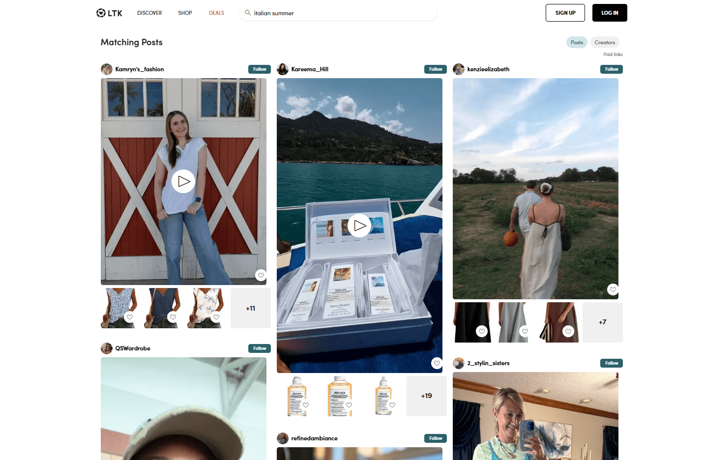 LTK: Semantic Search & Brand Platform